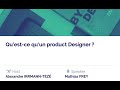 Questce quun product designer 