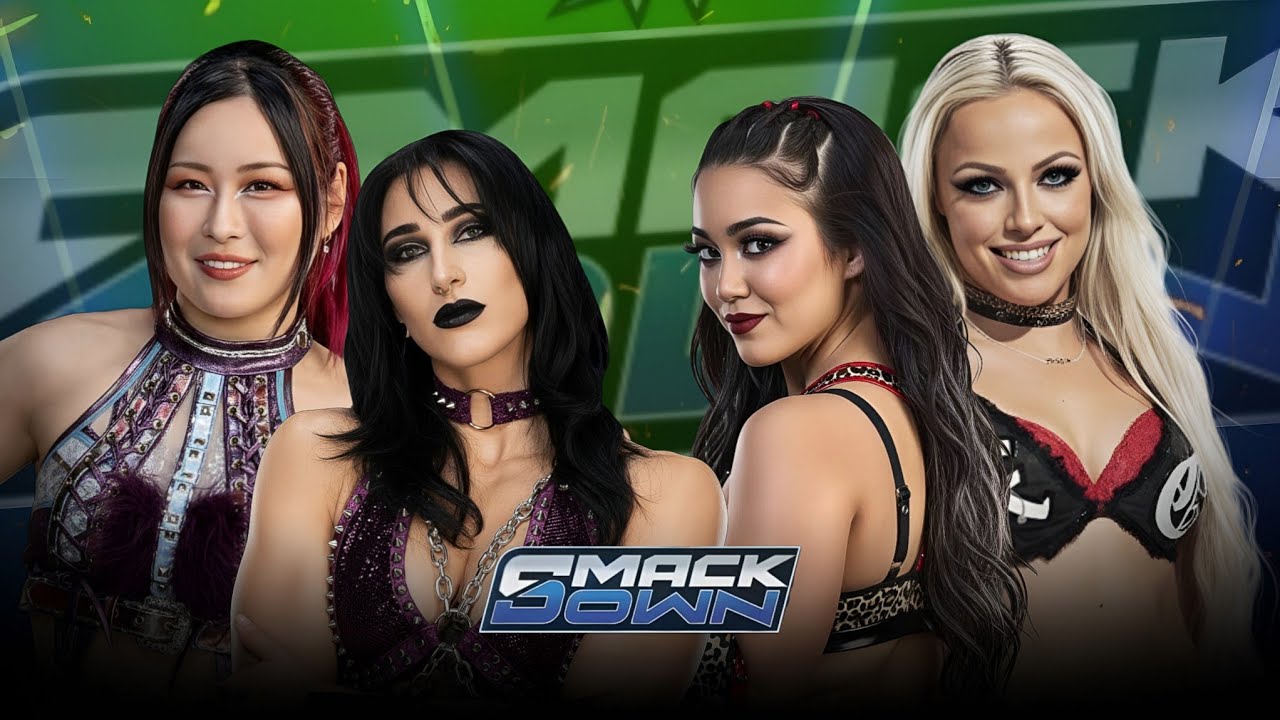 Рея Рипли и Айо Скай против Роксанн Перес и Лив Морган: лучшие моменты матча на WWE SmackDown