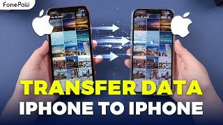 How to Transfer Data from iPhone to iPhone without iCloud [2 FAST WAYS] Transfer Data Wirelessly