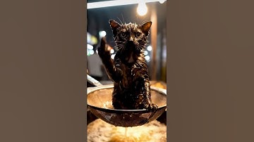 A Rabbit 🐇 fry a oil #rabbit #viral #shorts