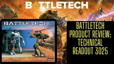 BattleTech Technical Readout 3025 Updated Edition Review