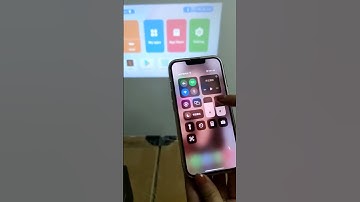 How to do the mirroring with Iphone and Everycom T3W Android version