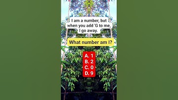 what number am I?  #riddle #puzzle