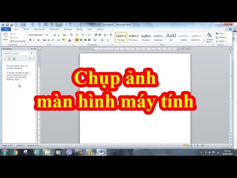 Thủ thuật máy tính - chụp ảnh màn hình máy tính