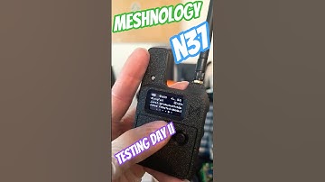 Meshnology N37 Testing Day II #lora #meshtastic