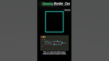 🔵Glowing Border Effect Using Cyan | CSS HTML Trick #shorts#glowingborderhtml#short#Css#cyanborder