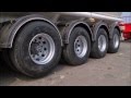 4 AXLE Fuel tanker semi trailer exported to Ghana Mp3