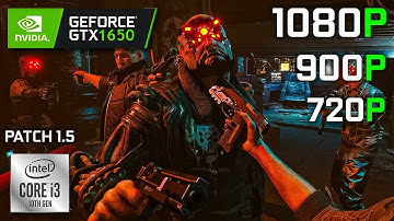 Cyberpunk 2077 | GTX 1650 GDDR6 | (1080p, 900p, 720p) TEST | PATCH 1.5