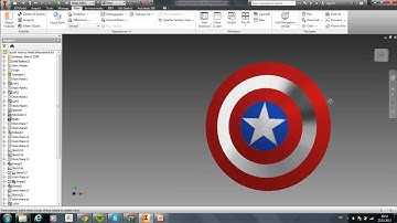 My Personal Project Product: Autodesk Inventor Models, Part 1: Captain America
