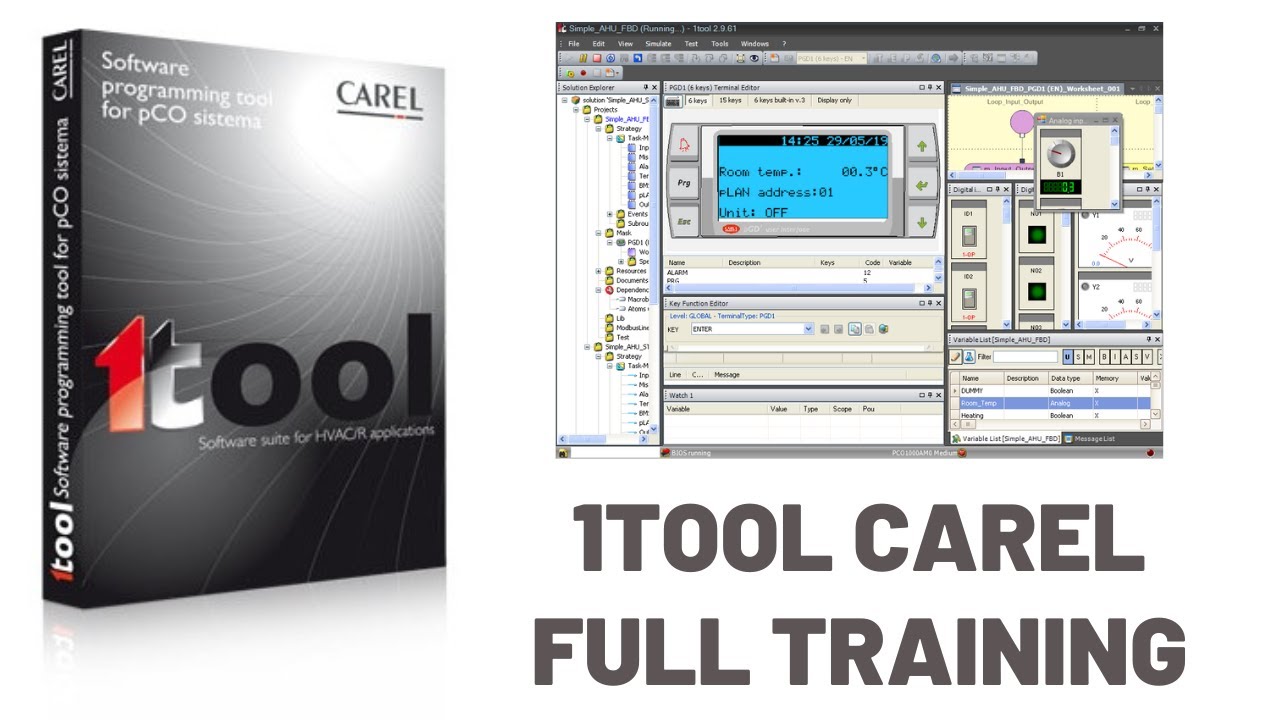 1Tool Carel Full Training | English version - YouTube