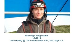 John Heiney Tandem Hang Glider Flights @ Torrey Pines Glider Port