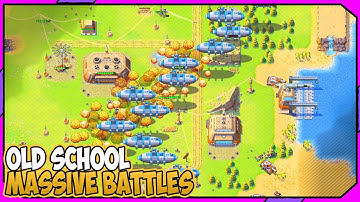 RETRO COMMANDER | Old School Massive Scale RTS Game | ALPHA