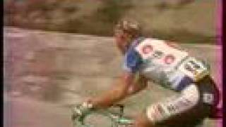 Tour de France 1993 : Zenon Jaskula à Saint Lary Soulan