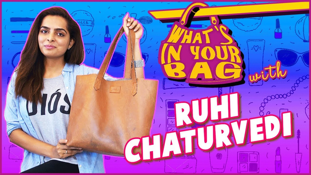 Ruhi Chaturvedi aka Sherlyn Handbag Secret Revealed | Kundali Bhagya | What's In Your Bag