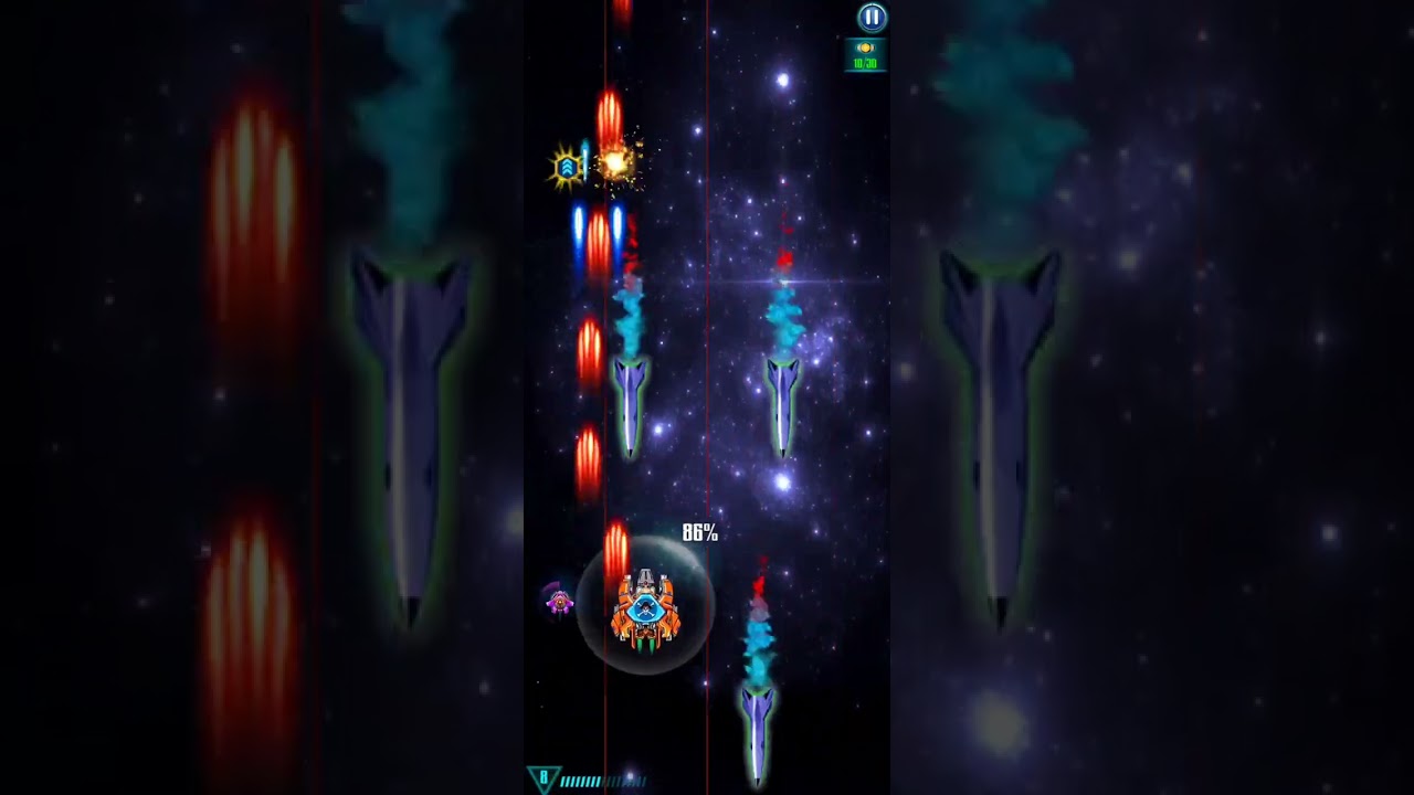 Alien Shooter Hard Level 44 Boss Gaming Play Videos Galaxy Attack 