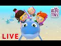 [🔴LIVE ] Baby Shark and more! | Hello Tiny Best Kids Songs and Nursery Rhymes for kids