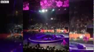 US acrobats injured in fall at Rhode Island circus act