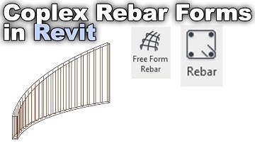 Free Form Rebar Shapes in Revit Tutorial