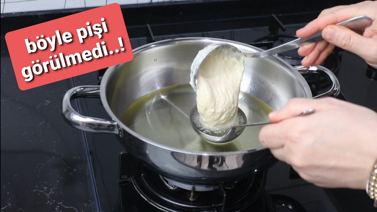 EVİNİZDE 1 KEPÇE VARSA ÇOK PRATİK???? KOLAY ve LEZZETLİ BALON PİŞİ TARİFİ✅