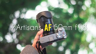 7Artisans Launched First AF lens: 7Artisans 50mm F1.8