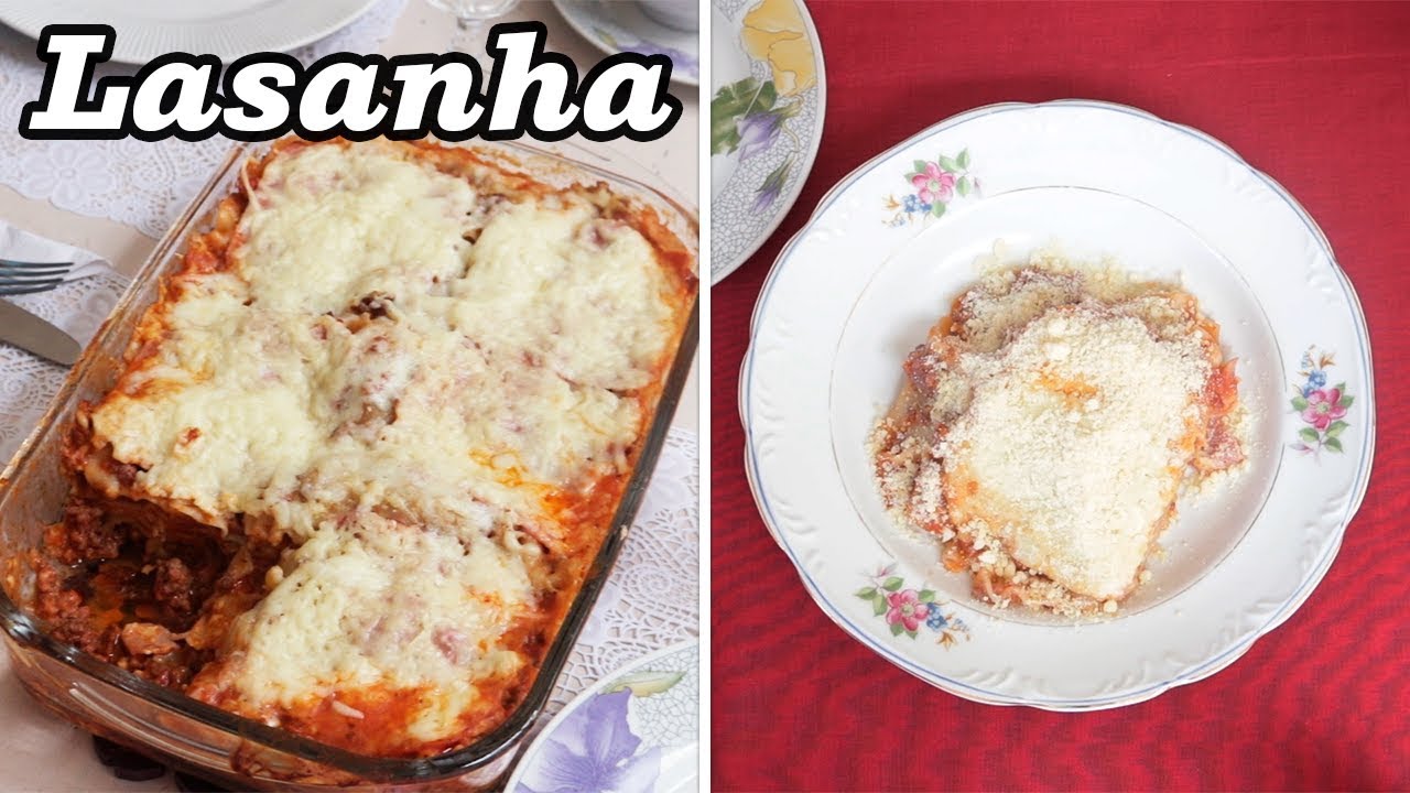 Lasanha com Massa Pronta Simples e Fácil (Não Precisa Cozinhar a Massa