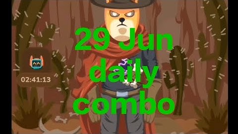 Memefi daily combo 29 june || Unlock Memefi daily combo || 29.06.2024 ||