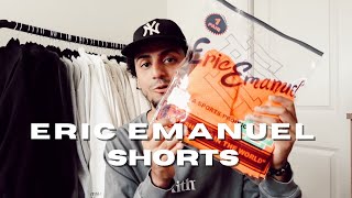 ERIC EMANUEL SHORTS REVIEW & SIZING | MOST HYPED SHORTS IN THE WORLD?