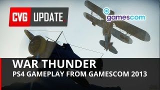 War Thunder PS4 gameplay from Gamescom 2013