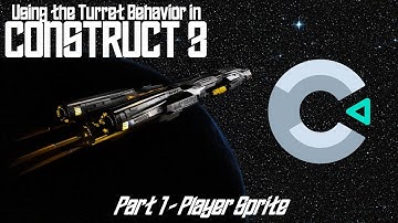 Using the Turret Behavior in Construct 3 - Part 1 - Player Sprite
