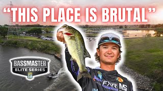 THIS PLACE IS BRUTAL... | Bassmaster Elite on the Arkansas River