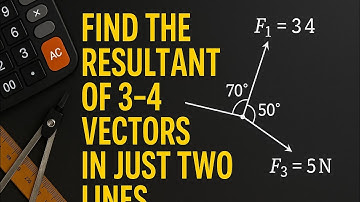 ৩-৪ টা ভেক্টরের লব্ধি নির্ণয়ের Shortcut !! #hscphysics #vector #vectorshorts #ভেক্টর