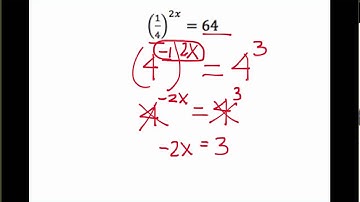 MTH 122 - 5.2 Solving Exponential Equations with Exponent Rules