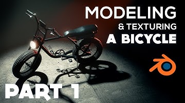 Modeling a Bicycle in Blender 2.8 - Packshot Product PART 1