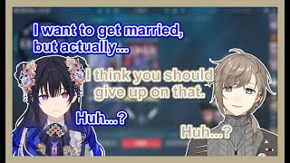 Ichinose Uruha Wants To Get Married, but Kanae Thinks That She Should Give Up【Nijisanji/VSPO/En Sub】