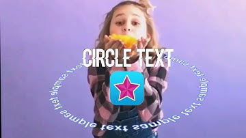 Video Star Circle Text Tutorial