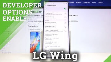 How to Open Developer Mode on LG Wing – Enter Developer Options