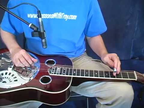 Shady Grove - Dobro Lesson - DADGAd Tuning