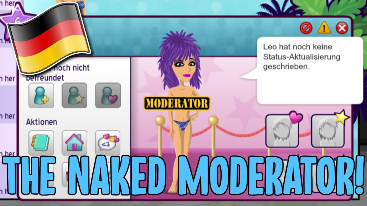  Update New  THE NAKED MODERATOR - GERMAN MSP!