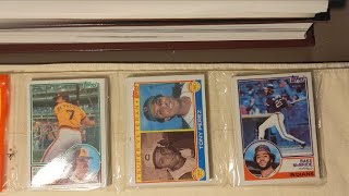 1983 Topps Baseball Rack Pack Chase - Pulled Henderson, Murphy, Carew