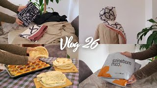 26 | Ramadan Preparation 🥟🌙My Modanisa Shopping | Spinach Flatbread | Bazlama |Pastry #youtube #vlog screenshot 2