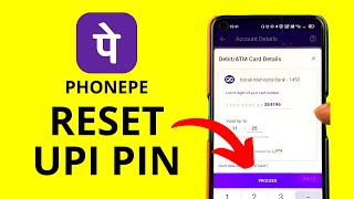 Phonepe UPI PIN Reset Latest Method 2022 | How to Change UPI PIN in Phonepe?