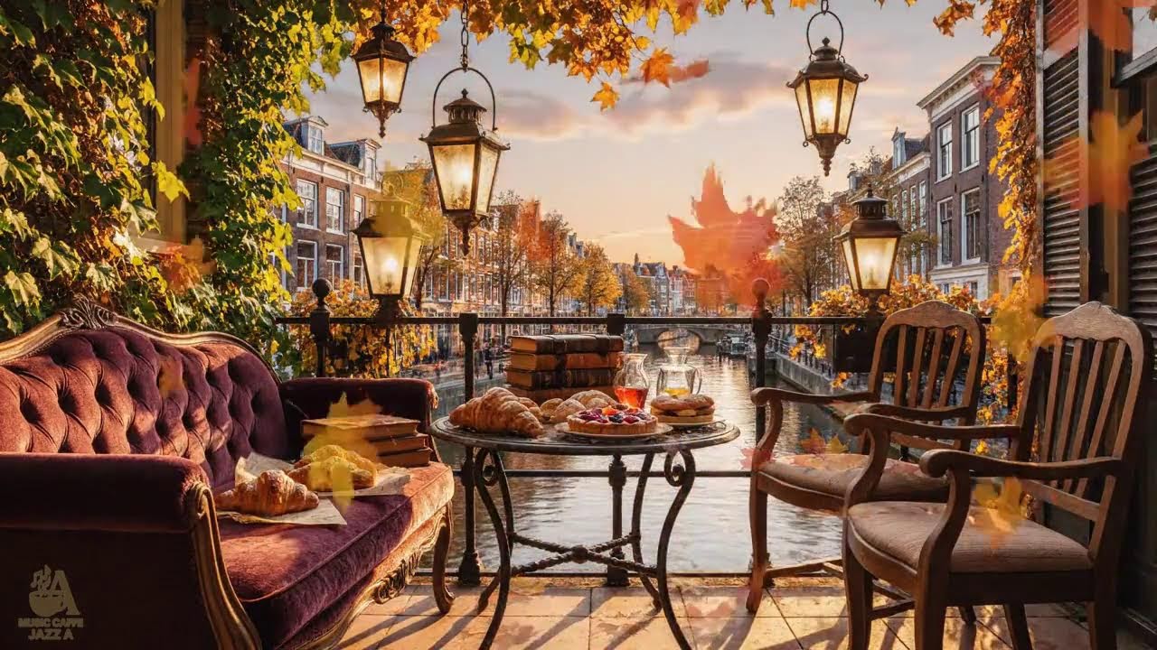 Cozy Morning Jazz Cabin for Positive Energy | Gentle Lakeside Jazz Background Music for Work ☕☕☕