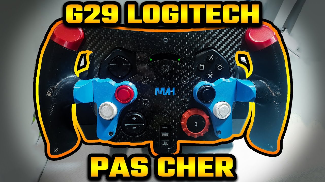 Comment : Transformer son logitech G29 en volant F1 pas cher MVH STUDIO 