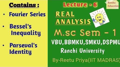 Fourier Series, Parseval