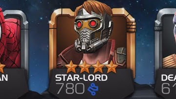 MARVEL: Contest of Champions - 4 STAR STAR LORD (iOS/Android) Lets play Gameplay