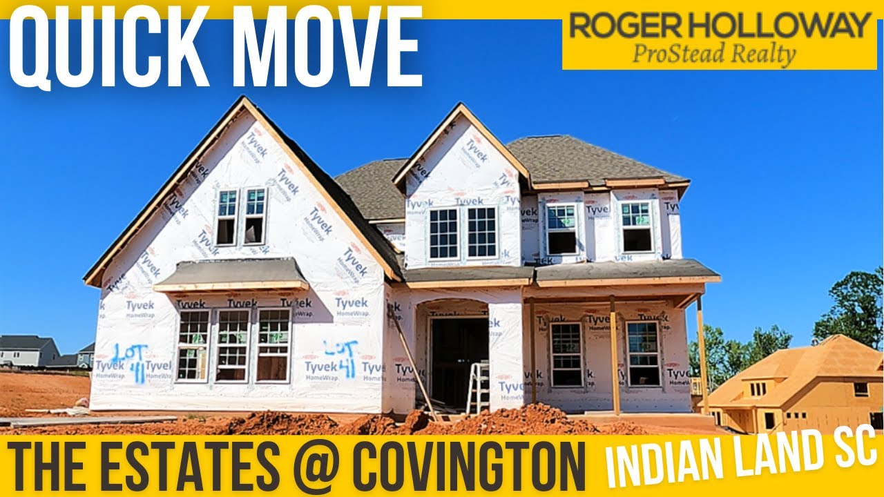 The Estates at Covington Quick Move Homes [Indian Land SC 29707] YouTube