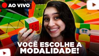 🔴 LIVE TREINANDO CUBO MÁGICO AO VIVO 🧩