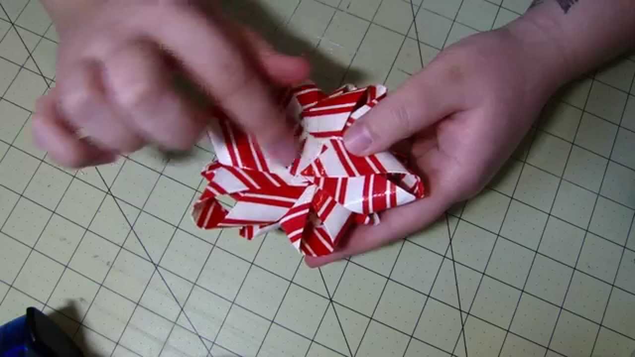 How to make a duct tape gift bow Tutorial DIY YouTube