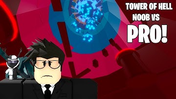TOWER OF HELL NOOB VS PRO VS HACKER! (Roblox)