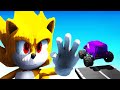 SUPER SONIC vs SUPER CARS